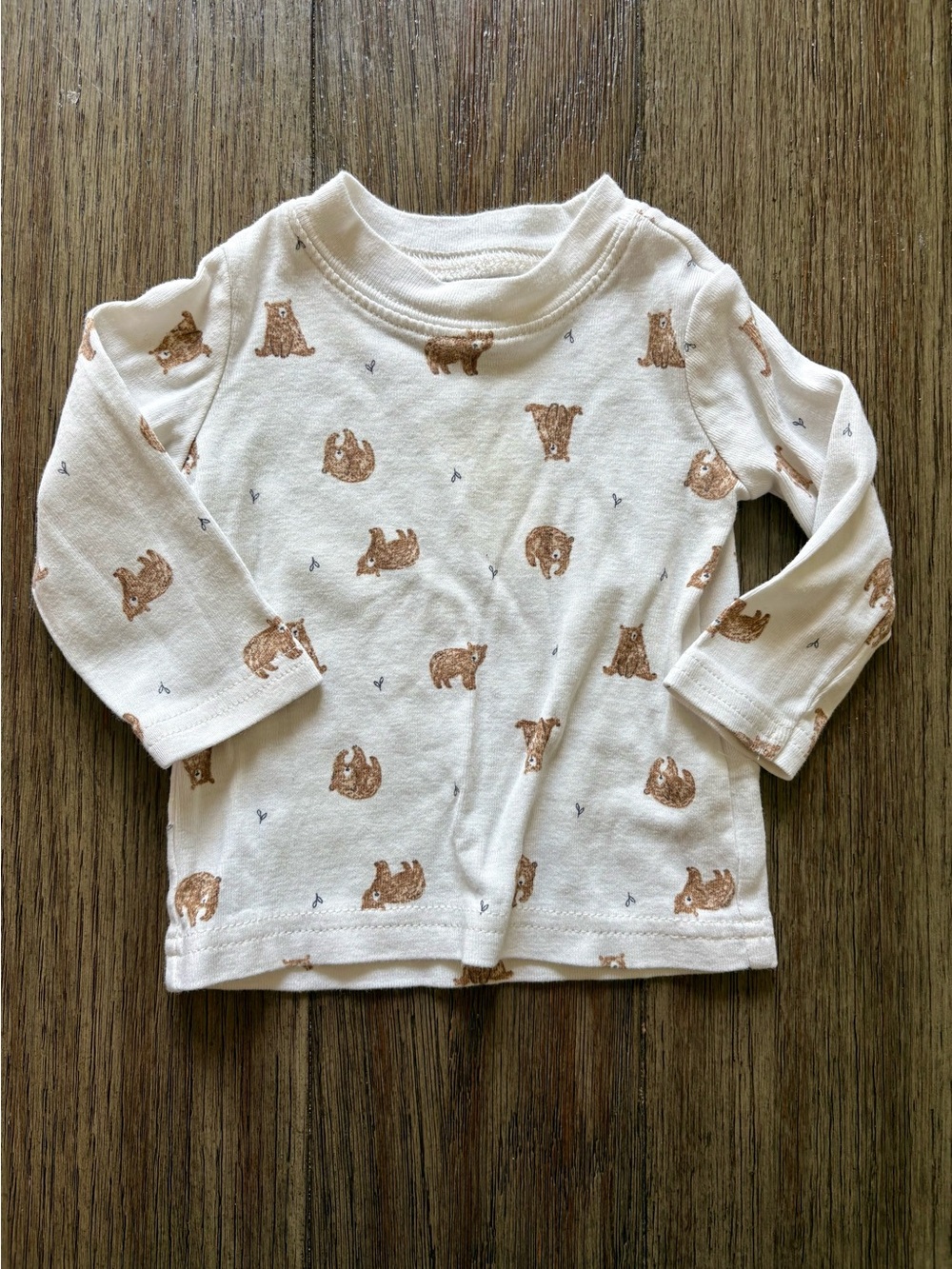 Just One You Little Bear Romper Set- Grey and Brown Outfits- 3m - Picture 9 of 9